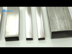 201 2.5 بوصة الفولاذ المقاوم للصدأ مربع الأنابيب صلب التماس مستقيم الأنابيب الملحومة